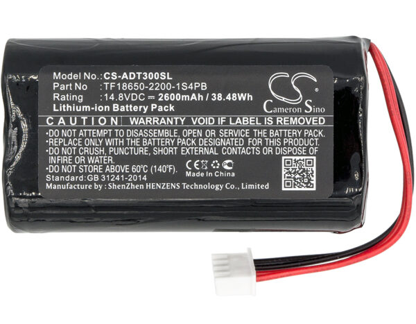 Batteri till Audio Pro Addon T10 14.8V 2600mAh