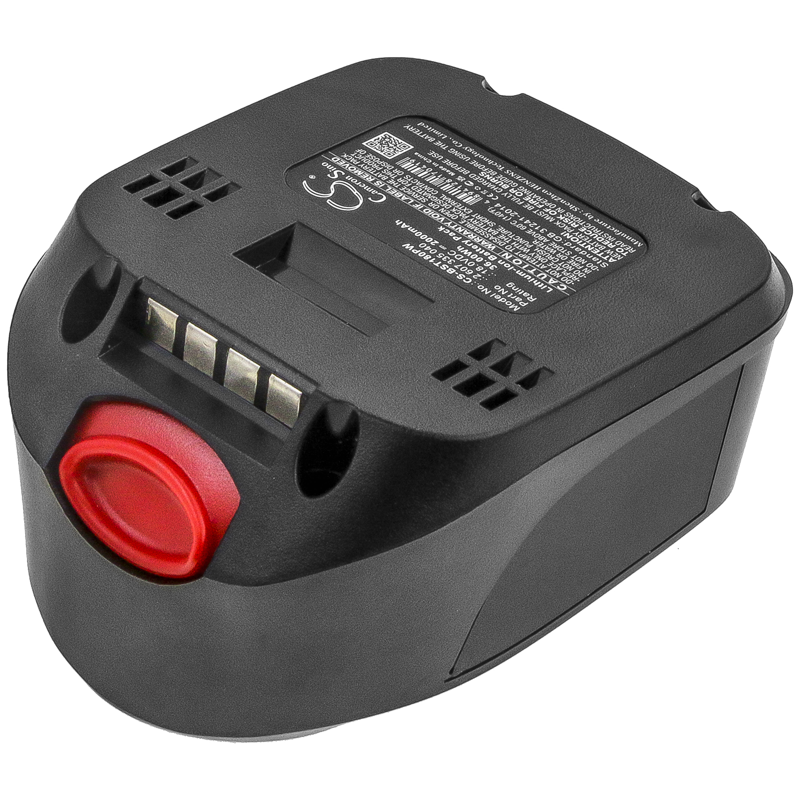 Bosch PSR 18 LI-2 batteri 18V 2000mAh Li-ion ersättningsbatteri