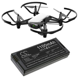 DJI Tello batteri T01 3.8V 1100mAh LiPo ersättningsbatteri