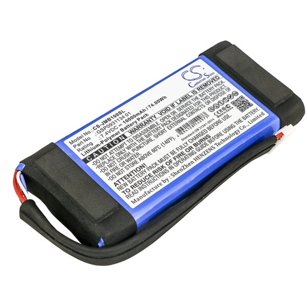 Batteri till JBL Boombox Bluetooth högtalare 10000mAh