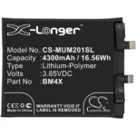 Xiaomi Mi 11 batteri BM4X 4300mAh