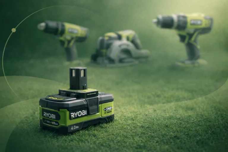Ryobi batteri: guide till ONE+ systemet och rätt val av batteri