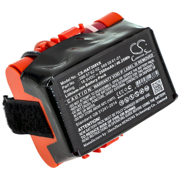 Batteri till Husqvarna Automower 105 305 308 18,5V 2500mAh Li-ion