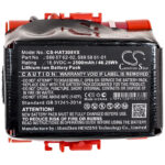 Batteri till Husqvarna Automower 105 305 308 18,5V 2500mAh Li-ion