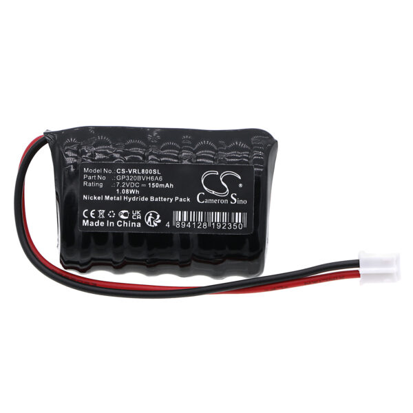 Batteri till Volvo larmsiren 7,2V 150mAh Ni-MH ersätter 8622268 och 9452709