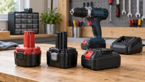 NiCd vs NiMH vs Li-ion i verktygsbatterier – vad kan ersätta vad?